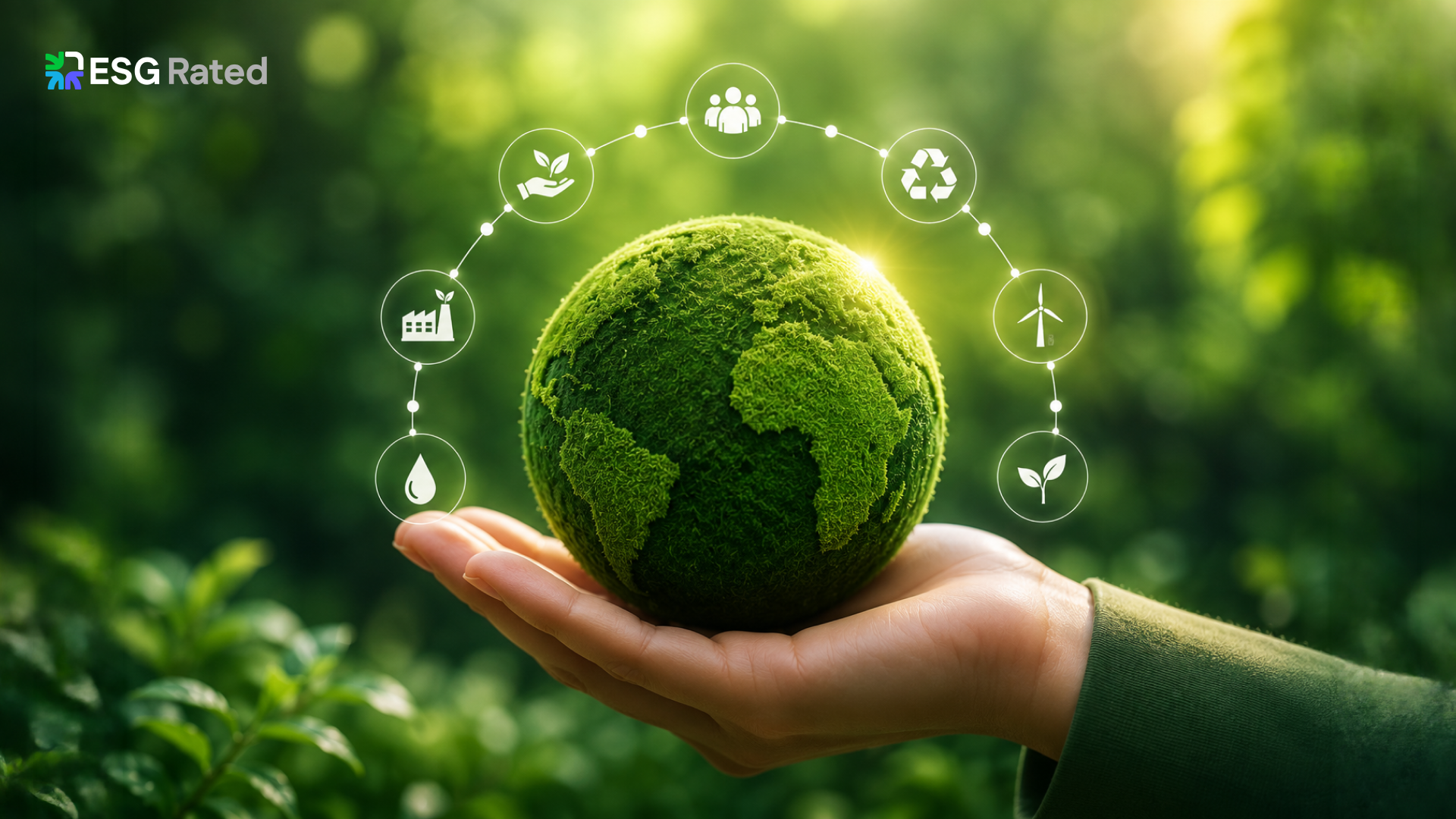 Cover image for an article on "how to get esg rated"